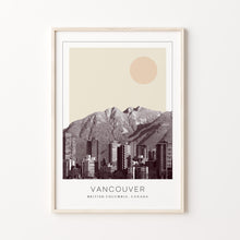 Vancouver Poster Print, Vancouver Travel Poster, Vancouver Minimalistic Wall Art, Vancouver, British Columbia, Canada 1882437893
