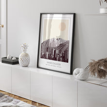 Vancouver Poster Print, Vancouver Travel Poster, Vancouver Minimalistic Wall Art, Vancouver, British Columbia, Canada 1882437893