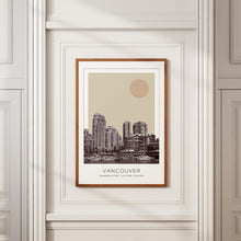 Vancouver Poster Print, Vancouver Travel Poster, Vancouver Minimalistic Wall Art, Vancouver, Washington, United States 1868247422