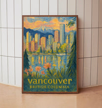 Vancouver Travel Wall Art, Canada Painting Gifts, North America Home Decor, Vancouver Art Print, Canada Travel Print, Housewarming Gift
