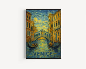Venice Italy Travel Poster, Venice Travel Art Wall Decor, Home Decor Wall Art City Travel Poster Gifts, Italy Poster, Italy Travel Poster