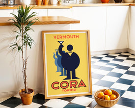 Vermut Cora Torino Poster 1930s Drink Ad (Digital Download) 905791181