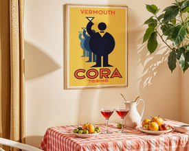 Vermut Cora Torino Poster 1930s Drink Ad (Digital Download) 905791181