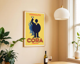 Vermut Cora Torino Poster 1930s Drink Ad (Digital Download) 905791181