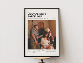 Vicky Cristina Barcelona Poster, Woody Allen's Romantic Film Print, Scarlett Johansson, Javier Bardem and Penélope Cruz Poster Print 1892045807