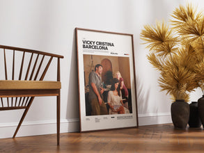 Vicky Cristina Barcelona Poster, Woody Allen's Romantic Film Print, Scarlett Johansson, Javier Bardem and Penélope Cruz Poster Print 1892045807