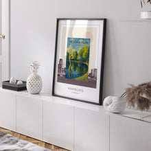 Victoria Park Poster, East London, Regents Canal, Hackney, Dalston, Tower Hamlets, Haggerston, Mile End, London Artwork, Original Print, Art