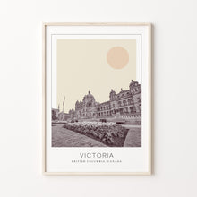 Victoria Poster Print, Victoria Travel Poster, Victoria Minimalistic Wall Art, Victoria, British Columbia, Canada 1882438499