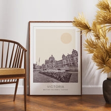 Victoria Poster Print, Victoria Travel Poster, Victoria Minimalistic Wall Art, Victoria, British Columbia, Canada 1882438499