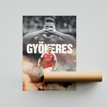 Viktor Gyokeres Football Poster Arsenal Football Art Print 4397970858