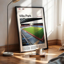 Villa Park Football Poster Aston Villa Football Art Print 4394628511