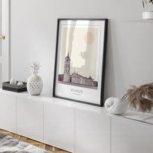 Vilnius Poster Print, Vilnius Travel Poster, Vilnius Minimalistic Wall Art, Vilnius, Lithuania 1868248052