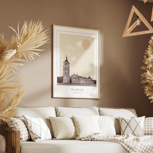 Vilnius Poster Print, Vilnius Travel Poster, Vilnius Minimalistic Wall Art, Vilnius, Lithuania 1868248052