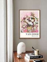 Vincent Van Gogh Poster, Roses in a vase Poster, Van Gogh Wall art, Vincent Van Gogh Print, Van Gogh Exhibition Poster, Oleanders print 1226750823