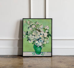 Vincent Van Gogh Posters, Roses (1890) Poster, Van Gogh Wall art, Vincent Van Gogh Print, Van Gogh Exhibition Poster, Sunflower print 1212803822
