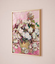 Vincent Van Gogh Posters, Roses in a vase Poster, Van Gogh Wall art, Vincent Van Gogh Print, Van Gogh Exhibition Poster, Oleanders print 1212808612