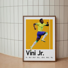 Vini Jr Brazil Football Poster, National Team Print, Sports Wall Art 1544665468