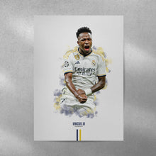 Vinicius Jr. Real Madrid Poster La Liga Football Wall Art 1761868178