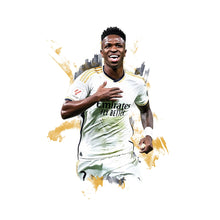 Vinicius Junior - 202324 - Home Kit - Football Poster - Football Print 1704857936