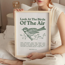 Vintage Bird Print Sage Green Christian Wall Art (Digital Download) 1782676016