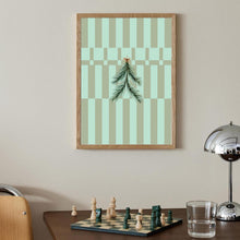 Vintage Christmas Wall Art, Digital Art Download, Modern Stripe Christmas Print, Trendy Holiday Wall Art, Cute Christmas Art Print 1835473781