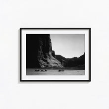 Vintage Cowboy Print, Canyon de Chelly Black and White Wall Art, Vintage Print, Photography Prints, Museum Quality Photo Art Print 1818601599