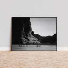 Vintage Cowboy Print, Canyon de Chelly Black and White Wall Art, Vintage Print, Photography Prints, Museum Quality Photo Art Print 1818601599