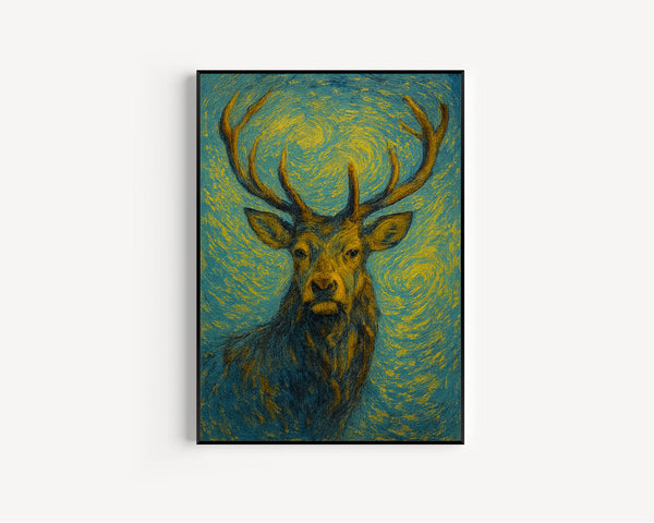 Vintage Deer Sketch Print, Hunting Digital  Wall Art Download for Boys Room Nursery, Rustic Farmhouse Artwork Decor, Downloadable