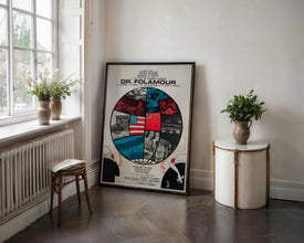 Vintage Dr. Strangelove Poster French Dr. Strangelove Movie Poster Vintage Stanley Kubrick Poster Classic Movie Poster Kubrick Film Poster 1827062947