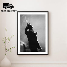 Vintage Frank Sinatra Print, Music Artist Poster, Fine Art Photography Wall Art, Museum Quality, Classic Jazz Blues Black and White Print 4402451392
