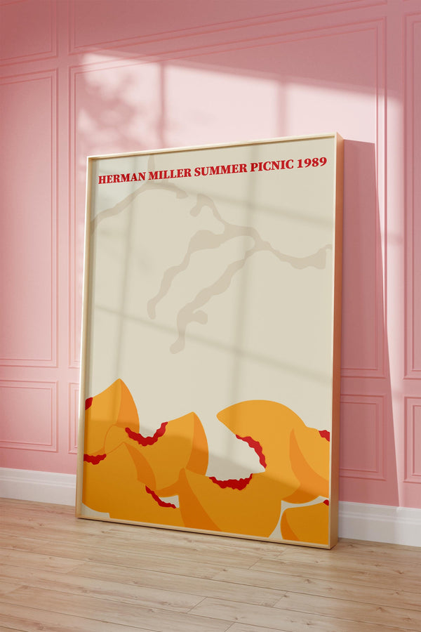 Vintage Herman Miller Magazine Cover Art Print, Instant Download Poster, Mid-Century Modern Wall Decor, Retro Printable Art 1774614636