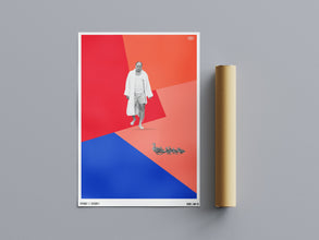 Vintage Inspired TV Show Art Print, Retro Modern Minimalist Movie Poster 1583600362