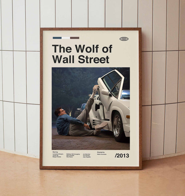 Vintage Movie Poster - Minimalist Midcentury Wall Art Print