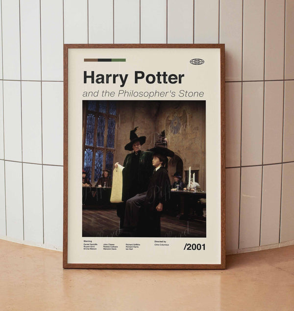 Vintage Movie Poster - Minimalist Midcentury Wall Art Print 1