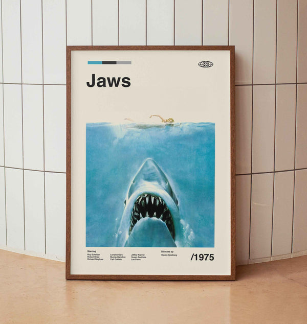 Vintage Movie Poster - Wall Art Print - Minimalist Midcentury