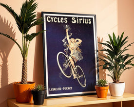 Vintage Poster, Cycles Sirius, 1899 Bicycle Ad - (Digital Download) 1066334102