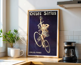 Vintage Poster, Cycles Sirius, 1899 Bicycle Ad - (Digital Download) 1066334102