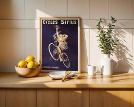Vintage Poster, Cycles Sirius, 1899 Bicycle Ad - (Digital Download) 1066334102