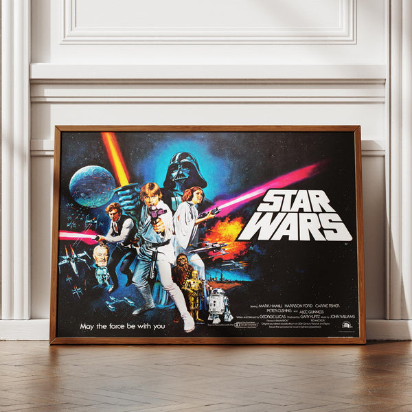 Vintage Star Wars Poster Retro Star Wars Movie Poster Vintage Movie Home Decor Star Wars Vintage Poster Classic Star Wars Retro Poster 1771003556