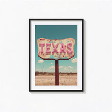 Vintage Texas Sign Print, Texas Sign Wall Art, Vintage Print, Photography Prints, Museum Quality Photo Art Print 1818640175