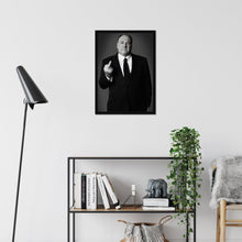 Vintage Tony Soprano Print, James Gandolfini Poster, Fine Art Photography Wall Art, Museum Quality Print, Classic Black and White Poster 4403020422