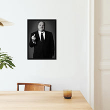 Vintage Tony Soprano Print, James Gandolfini Poster, Fine Art Photography Wall Art, Museum Quality Print, Classic Black and White Poster 4403020422