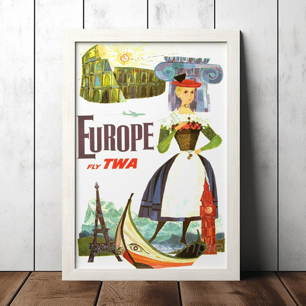Vintage Travel Ads Europe Posters - Retro Decor Poster - Art Poster - Home Decor - Wall Art 1596356128