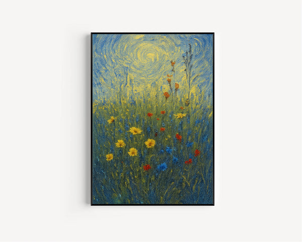 Vintage Wildflower Wall Art Floral Artful Art, Wall Print, Spring  Decor, Girls Room Nursery, Flowers, Rustic Farmhouse (2)