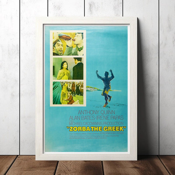 Vintage Zorba The Greek Classic Movie Poster - Film Fan Collectibles - Retro Poster - Home Decor - Wall Art - Posters Gifts 1667684926