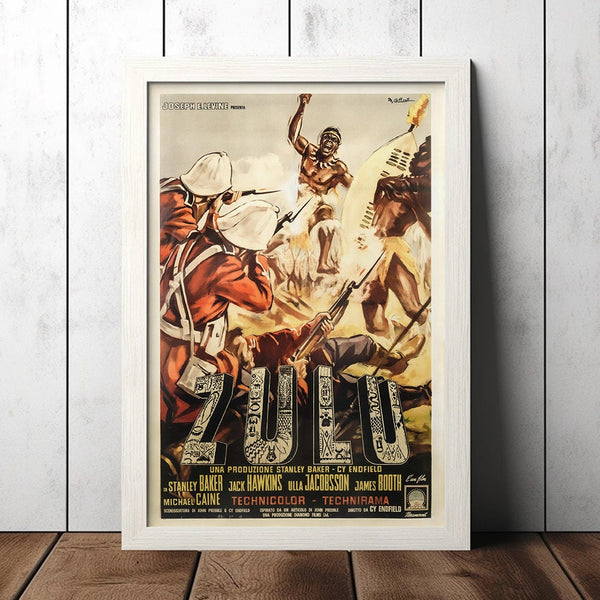 Vintage Zulu Classic Movie Poster - Film Fan Collectibles - Retro Poster - Home Decor - Wall Art - Posters Gifts 1681855885