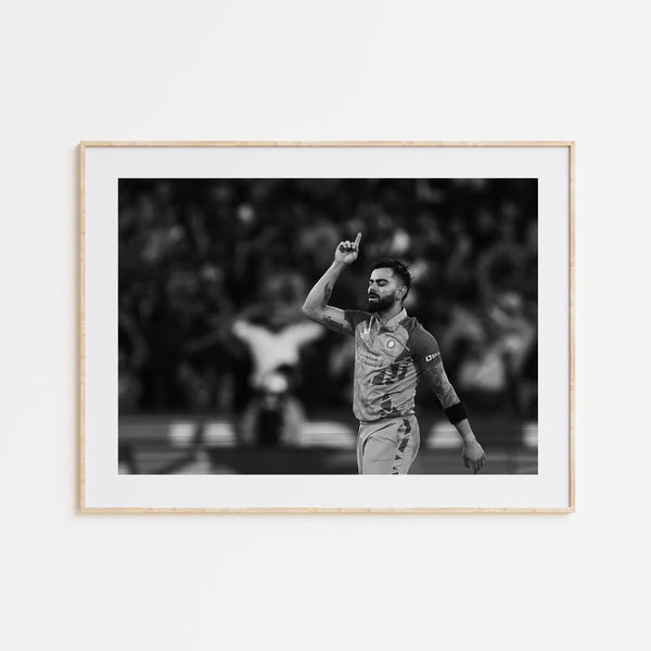 Virat Kohli Poster, Indian Cricket Player, Black and White Wall Art,Vintage Wall Art, Photograph Prints, Cricket Gift 1779295532