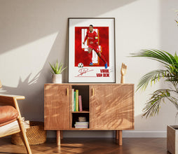 Virgil van Dijk Poster Football Poster, Liverpool Soccer Gift For Fans 4387744586