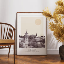 Visalia Poster Print, Visalia Travel Poster, Visalia Minimalistic Wall Art, Visalia, California, United States 1868249446