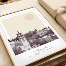 Visalia Poster Print, Visalia Travel Poster, Visalia Minimalistic Wall Art, Visalia, California, United States 1868249446